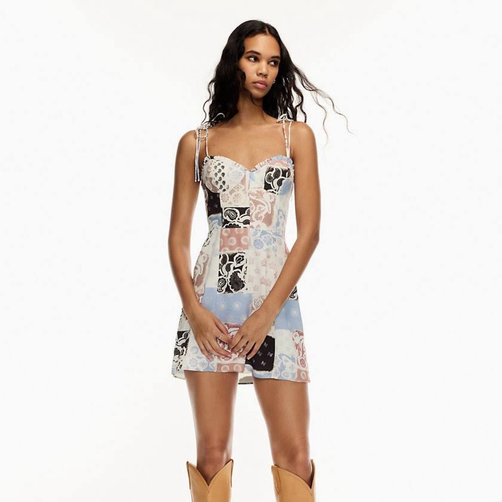 Aritzia Print Fable Dress Size 8
